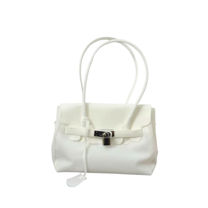 le.jelly petite coconut milk matte white mini jelly bag