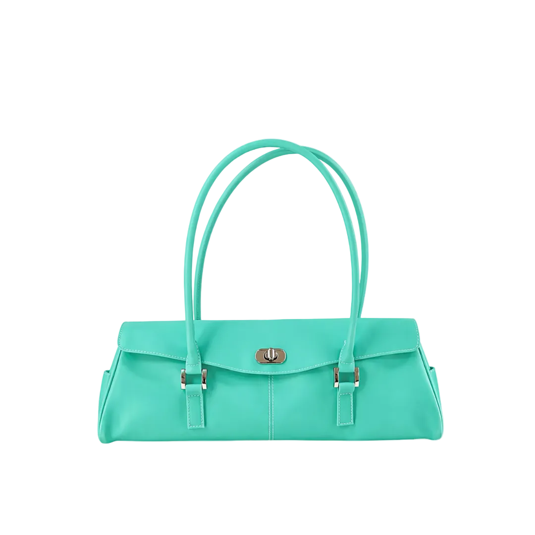 le.jelly baguette bag – Y2K sculptural jelly baguette in peony pink