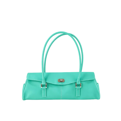le.jelly baguette bag – Y2K sculptural jelly baguette in peony pink