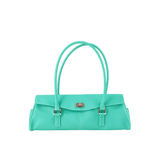 le.jelly baguette bag – Y2K sculptural jelly baguette in peony pink