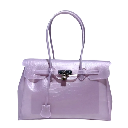 le.jelly croc jelly bag luxury crocodile texture bag