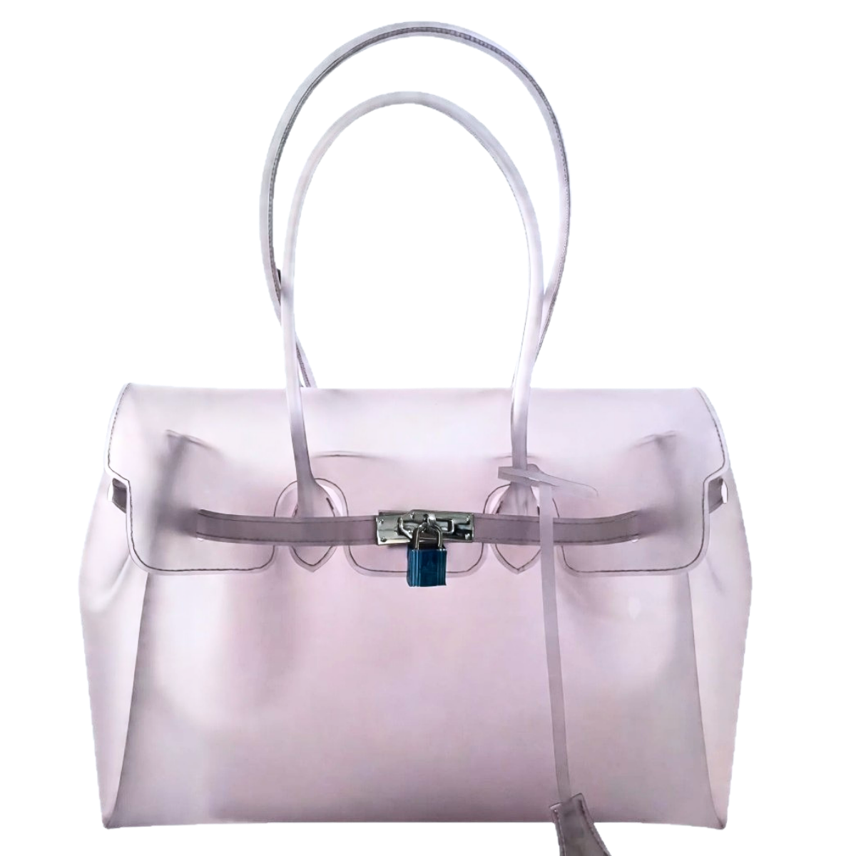 le.jelly jelly bag lavender – semi-transparent TPU jelly bag