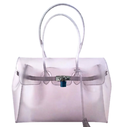 le.jelly jelly bag lavender – semi-transparent TPU jelly bag