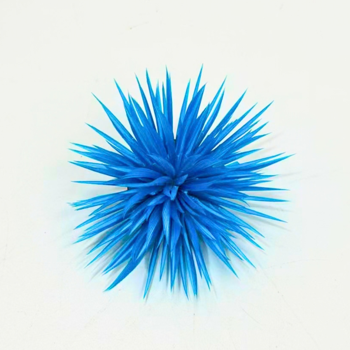 feather flower statement earrings