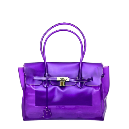 Lilac Mist Le Jelly Original Classic Bag - Retro Y2K Transparent Handbag
