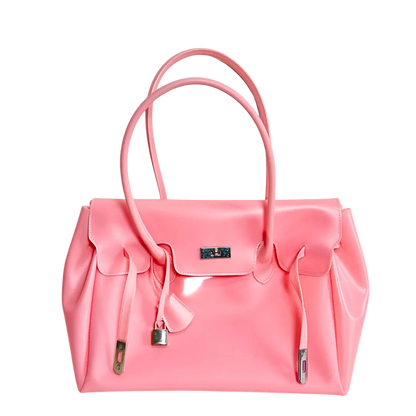 Ballet Pink Le Jelly Original Classic Bag - Retro Y2K Transparent Handbag