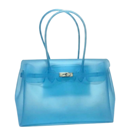 le.jelly jelly bag in ocean – structured TPU transparent jelly bag
