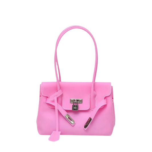 le.jelly petite jelly firkin bag mini tote structured TPU
